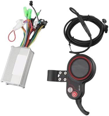 Yosoo Health Gear Electric Scooter Brushless Speed Controller, 48V 250/350W, LCD Display Control Panel with Switch, Color Screen Dual Mode
