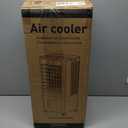 Portable Air Conditioners, Evaporative Air Cooler with Remote & LED Display, 120 Oscillation, 12H Timer, 3 Speeds & 4 Modes, 60W Energy-Efficient, Windowless Swamp Cooler for Bedroom Office Garage