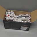 150Ft Permanent Outdoor Lights,Smart RGB Outdoor Lights with Remote APP Control, IP67 Waterproof Outside Light for House for Christmas, Halloween, Holiday, Party, Daily