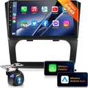 8Core 4G 64GHi-ResCar Stereo Radio for Nissan Altima 2008-2012 (Auto A/C) with 9inch 1280x720P QLED Touch Screen,Wireless CarPlay,Android Auto,DSP 46E,5.0 Bluetooth,GPS/WiFi/FM/RDS/AHD Backup Camera