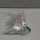 CHICTIE Nickel Shower Curtain Hooks, Rustproof Shower Curtain Rings for Bathroom, Metal Shower Hooks for Shower Curtain Rod, Modern Decorative Shower Curtain Hangers Set of 12, Round Heavy Duty Design