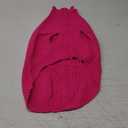 SCENEREAL Knitted Dog Sweater for Large Medium Small Dogs, Cat Dog Winter Coat Warm Sweatershirts Outfits, Classic Pet Clothes with Leash Hole, Soft Pet Knitwear Apparel for Girls Boys, Rose Red L