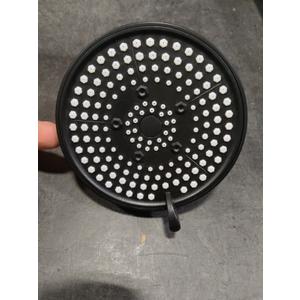 High Pressure Handheld Shower Head with Switch, Shower Wand with Shut Off Button, Removable Camper Shower Head with Hose and Adjustable Angle Bracket (Matte Black)