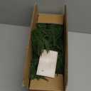 9FT Christmas Garland Norfolk Pine Garland Real Touch Artificial Greenery Garland for Mantle Fireplace Table Indoor Outdoor Holiday Decortions (Dark Green)