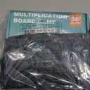 Wooden Montessori Multiplication Board Game: Math Educational Toys Multiplication Table Board Game Montessori Math Manipulatives Toys Toddlers Kids Multiplication Chart Game for Early Education