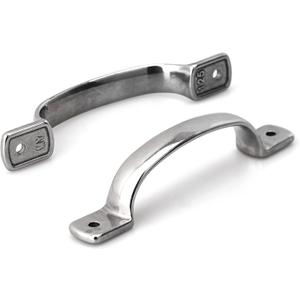 2PCS Boat Grab Handles Stainless Steel Boat Handrail 5.7" Heavy Duty Marine Door Grab Handle,Marine Rail, Grab Handle for Marine Yacht