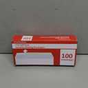 #10 Envelopes Letter Size Self Seal | 100 Business Mailing Security Peel and Sealing Envelope | 100% Tinted | no 10 White Windowless Legal Regular Plain Envelops Pack | 4-1/8 x 9-1/2 Inches | 24 LB