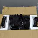 Mini Exercise Bike, AGM Under Desk Bike Pedal Exerciser Foot Cycle Arm & Leg Pedal Exerciser with LCD Screen Displays (Black)