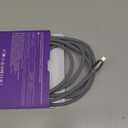 LISEN 10FT USB C Cable Fast Charging, Chubby 240W Cable USB C to USB C Fast Charging Soft Silicone USBC to USBC Parallel Cable for iPhone 17 Pro Max 16 15 Air Samsung S25 Ultra MacBook Pro Air iPad (Grey)