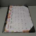 3 x Ymumuda Desk Calendar 2026-2027 Wall Calendar 2 in 1, Monthly Desk Calendar 2026 from JAN.2026 to JUN.2027, 18-Month, Large 12"17", Waterproof Cover, Hanging Rope, Home/office/School Planners (F-Pink Floral)