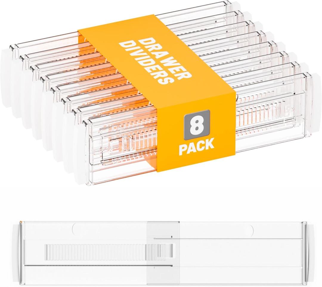 Yieach Acrylic Drawer Dividers 455