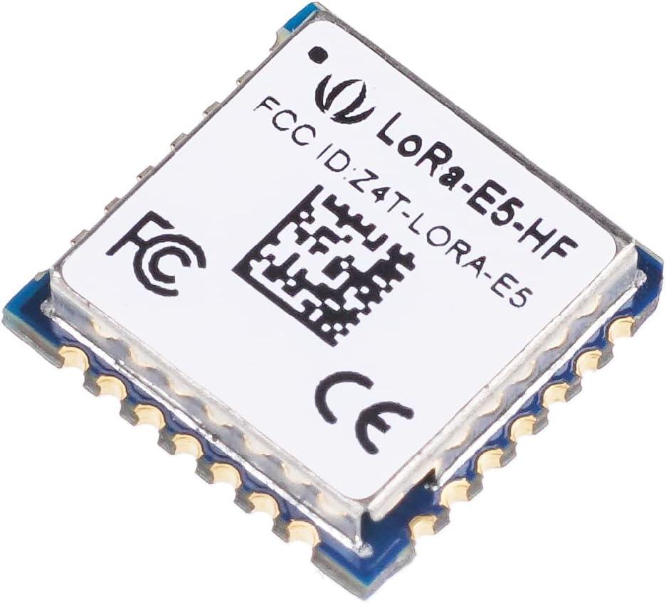 Seeed Studio LoRa-E5 (STM32WLE5JC) Module, ARM Cortex-M4 and SX126x Embedded, Supports LoRaWAN on EU868 & US915. Seeed Studio LoRa-E5 (STM32WLE5JC) Module, ARM Cortex-M4 and SX126x Embedded, Supports LoRaWAN on EU868 & US915.