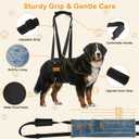 Vivifying Dog Lift Harness for Extra Large Dogs, Soft Flannel Hind Leg Support Sling, Adjustable Lifting Harness for Weak Rear Legs, Senior Injured Disabled Dogs, ACL Surgery Mobility Assist, XL