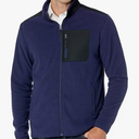 Amazon Essentials Men's Full-Zip Fleece Jacket  M