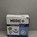 Raised Toilet Seat Simple Elevated Handicap Toilet Seat Toilet Seat Riser for The Elderly The Handicapped, The Handicapped and Surgical Patients