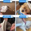 300W Quiet Pet Blow Dryer - Pet Hair Dryer for Small & Medium Dogs and Cats with Removal Comb & Silicone Bath Massage Brush for Home Grooming -Mist/Spray/Steam Brush for Cat & Dog