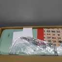 YMI American Mahjong Set "Ivory Ridge" 166 Medium Tiles, Mint Green Case