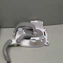 Baby Bath seat for Babies 6 Months & up, 360 Stable Toddler Bath Chair with one-Touch Button, Back Hollow Design, Water Temperature Card & 4 Suction Cups for Safety (Gray)