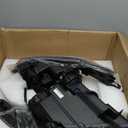 DWVO Headlights Assembly Compatible with 2010 2011 2012 2013 2014 2015 2016 Cadillac SRX 10 11 12 13 14 15 16 OE Projector Headlamp (Driver&Passenger Side) (Pair - Chrome/Amber/Clear)