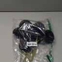 12 Pcs Black Artificial Chrysanthemums Flowers Silk Fake Mums Flowers for Halloween Ghothic Wedding Table Centerpiece Christmas Home Decor (12, Black)