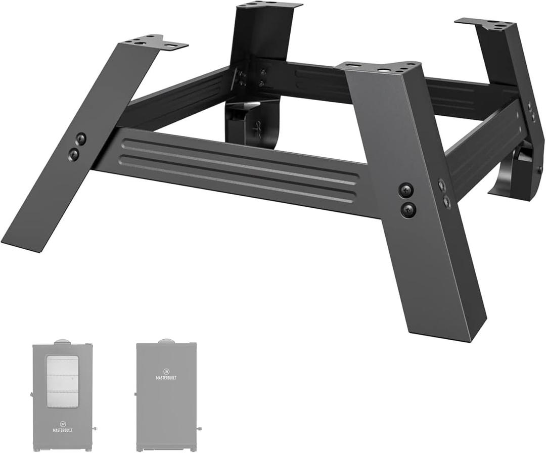 AJinTeby Digital Electric Smoker Stand for Masterbuilt 30 inch & 40 inch Digital Electric Smokers, Fits Masterbuilt MB20101114 MB20071117, MB2007042 Leg Extension Kit with Wheels Accessories