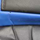 Front & Rear Seat Covers for Corvette C7 C5 Car Seat Cover Luxury PU Leather Sporty Breathable Comfortable Blue × Black