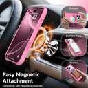 Magnetic for iPhone 17 Pro Max Case, Silicone Cover, Tender Pink
