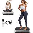 Vibration Plate Exercise Machine, 2026 EvoSpark Dual Motor Vibration Plate for Lymphatic Drainage, 3D & 4D Whole Body Vibration Plates for Weight Loss, Shaker Workout Equipment for Women Men Home