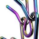 ChampWei No Pull Dog Collar Dog Training Collar for Small Medium Large Dogs (Rainbow Color, M)