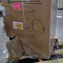 West Bend Clothes Dryer Compact Portable Front Loading for Laundry, Auto and Timed Dry Settings and Anti-Wrinkle, Perfect for Apartments, RV and More, 4-Cu.Ft, White