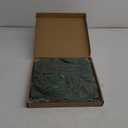 Ling's moment Italian Ruscus Greenery, 5.9ft Artificial Silk Real Touch Willow Leaf Garland, Fake Wispy Rustic Vine Stem Swag for Table Centerpieces Wedding Arch Decor, Dark Green