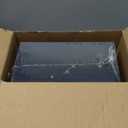 BAYKA Floating Shelves for Wall, Wall Mounted Rustic Wood Shelves for Bathroom, Bedroom, Living Room, Kitchen, Hanging Shelf for Books/ Storage/ Room Decor with 22lbs Capacity (Black, Set of 3, 15.7in)