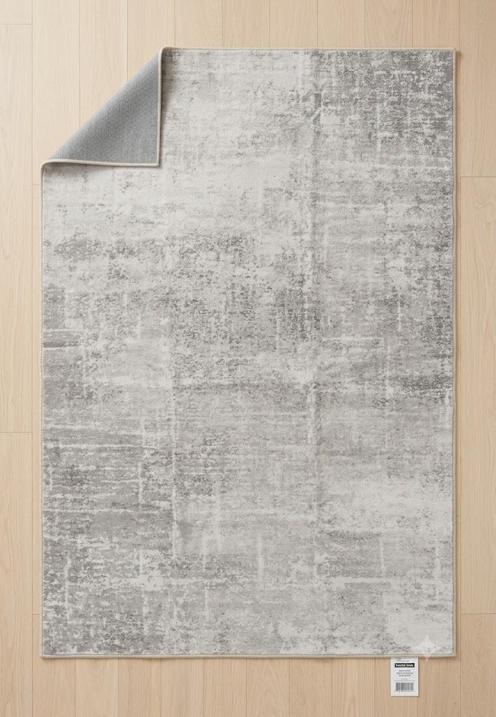  Grey 7X3 ft Indoor Area Rug