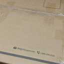 Keonjinn 16 x 20 Inch Brushed Nickel Bathroom Mirrors for Over Sink, Rounded Rectangle Silver Bathroom Vanity Mirror, Metal Framed Farmhouse Mirror for Wall, HD Tempered Glass(Horizontal/Vertical)