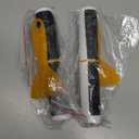 Car Rear Sill Boot Bumper Plate Protector Trim Strip Cover Guard Carbon Fiber 4D