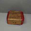 JUSRON Travel Makeup Bag With LED Mirror, Cosmetic Train Case with Light up Mirror, Portable Makeup Artist Organizer Bag with Adjustable Dividers, Makeup Brush Holder Storage (Red, Large)