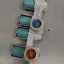 WA50R5400AV WA46CG3505AVA4 Washer Water Inlet Valve Fit for Samsung WA47CG3500AVA4 WA50R5200AV WA50R5400AW WA50T5300AC WA52DG5500AWUS WA54R7200AV WA54R7200AW WA54R7600AC WA46CG3505AWA4 WA47CG3500AWA4