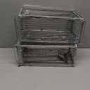 Kensizer 2-Pack Animal Humane Live Cage Trap That Work for Rat Mouse Chipmunk Mice Voles Hamsters and Other Small Rodents, Trampa para Ratones, Catch and Release (Medium (Set of 2))