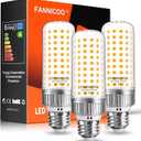 LED Light Bulbs 250W Equivalent Led Bulbs 3750LM 3000K Warm White 30W E26/E27 Base Ceiling Fan LED Corn Light Bulb for Garage Backyard Warehouse Basement Yard Indoor Outdoor (3 Pack)