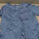 Short Sleeve Workout Shirts Women Loose Fit, V-Neck Women Exercise T-Shirt Workout Top, Dry Fit Yoga Gym Sport Tops (Medium)