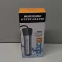 Immersion Water Heater, 2000W Portable Water Heater with LCD Thermostat, 304 Stainless Steel Guard Anti-scalding Water Heater - Heat 5 Gallons Water in Minutes