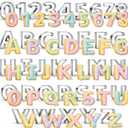 FillTouch 35 Pcs 3 Inch Large Alphabet & Number Letter Cookie Cutters Stainless Steel Cookie Fondant Cutter Set Metal Biscuit Dough Mold Baking Tool for Cake Holiday Birthday Home Party Supplies