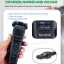 15V Charger Cord Fit for Philips Norelco HQ8505 Select Series 3000 5000 6000 7000 9000 (Older Shaver), Multigroom MG5750 MG7750 MG7770 MG7790, BG7040 BG7030 BG5025 S9987 Electric Shaver Razor Trimmer