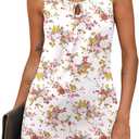 APRRAIN Dress For Women's Size Small, Floral White 
