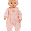 Baby born Learn to Walk Baby Doll Annabell - Blue Eyes: Realistic Features for Kids Ages 3+, Walks, Crawls, Sits & Kicks, Eyes Open & Close, Multiple Sound Effects