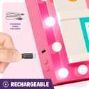 Dan&Darci Cinema Light Box for Girls - Gifts for 8 9 10 11 12 Years - Gifts for 10 Year Old Girl - Pink Christmas Decor for Teen Girls Bedroom - Preteen Room, Tween, Girl Trendy Stuff Birthday Gift