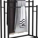 Towel Racks for Bathroom, 3 Tier Free Standing Towel Rack, Blanket Drying and Display Rack for Oversized Bath Towels Bathroom Accessories, Next to Tub or Shower