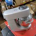 Hauswirt Stand Mixer 6QT XL Large, 4.5" LED Touch Screen Electric Household Stand Up Mixer, Full Metal Structure Standing Mixer 11-Speed, Dough Cake Bread Mixer Silver