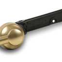 Korky 6094BP StrongARM Tank Lever, Universal to Fit Front Angled Side Left and Right Mount Toilets, Brushed Gold, Simple Style (12.5 x 4 x 2)