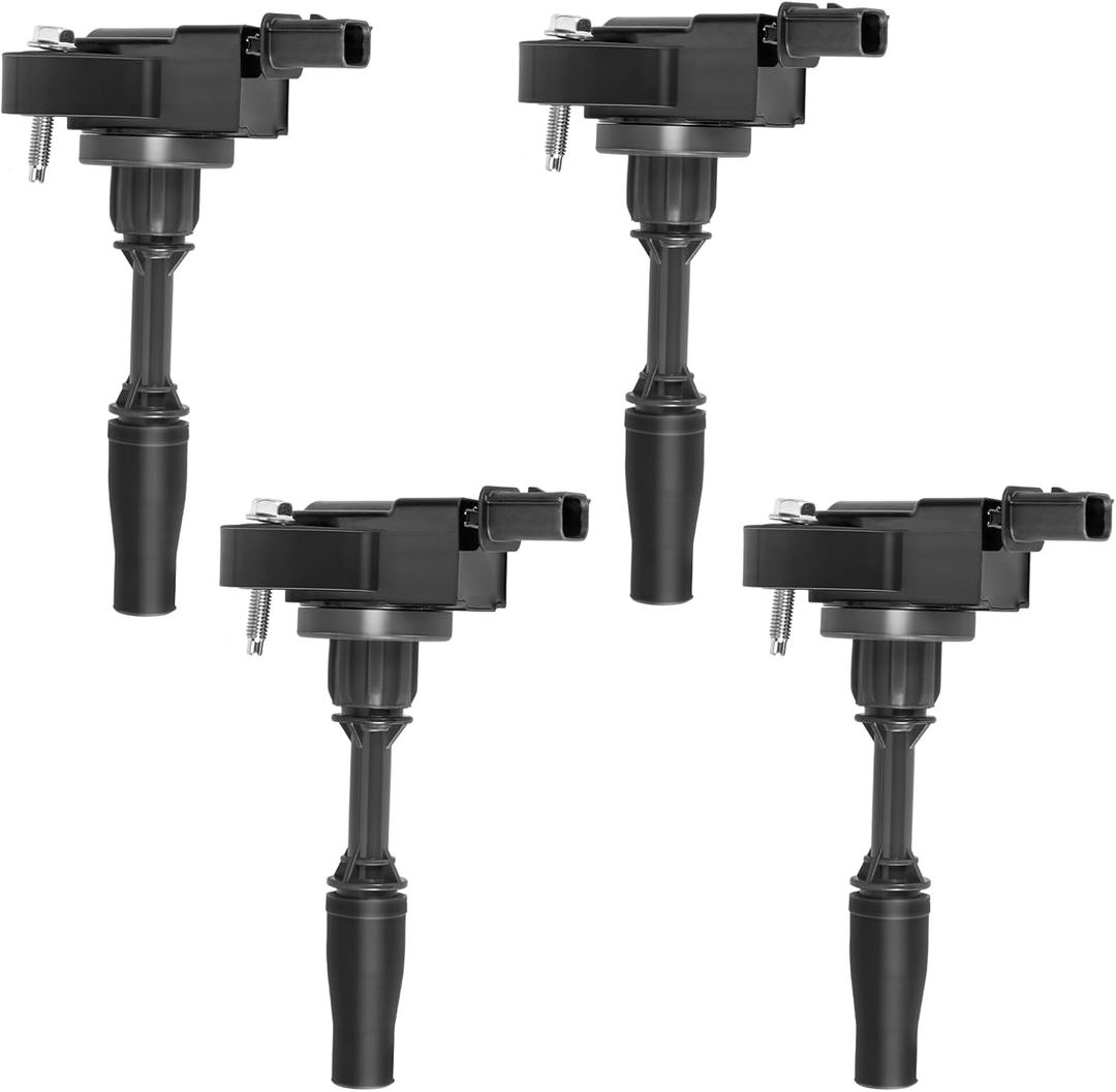 Ignition Coil Pack Compatible with Buick, Cadillac, Chevy & GMC Vehicles - 2.0L(Turbo), 2.4L, 2.5L, Envision 2016-2020, Regal 2014-2017, ATS 2013-2019, Equinox/Impala/Malibu/Colorado Set of 4 UF680